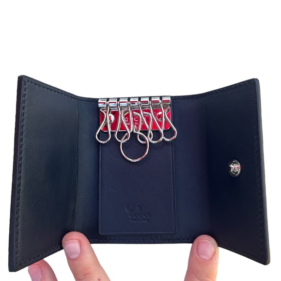 NEW Gucci Guccisima Full Inclusion Key Holder With COA - Picture 11 of 13